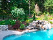 hardscape and pool installation